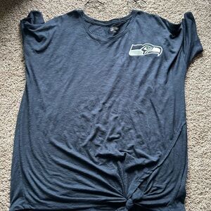 Seattle Seahawks Navy Blue T-Shirt